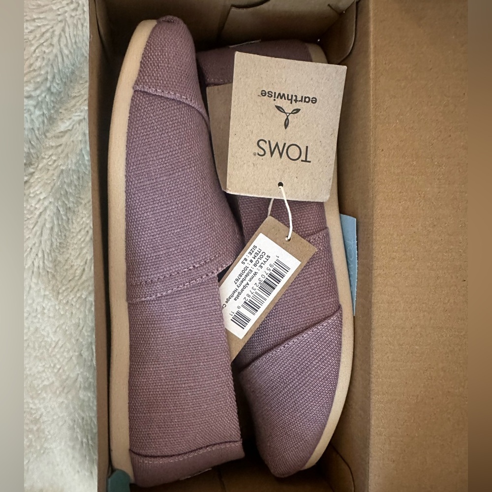 TOMS Elderberry Canvas Slip-Ons